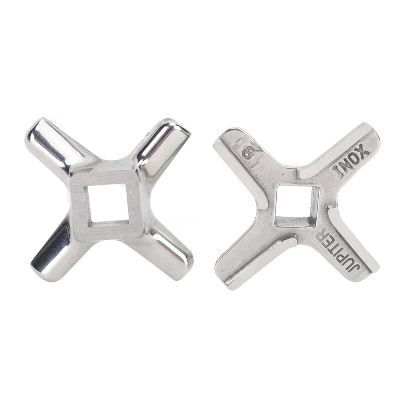 2PCS Meat Grinder Blade Knife Cutter Stainless Steel Easy Replacement
