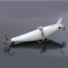 3D Minnow Luminous Fishing Lure Bass Crankbait Hooks 8.2cm 8g