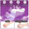 HB 120 Pcs Gentle Transparent Tape Strips - Pain-Free Removal