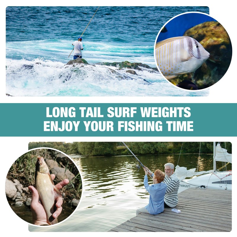 3 Pcs Sputnik Sinker Fishing Weights (2oz-Green)