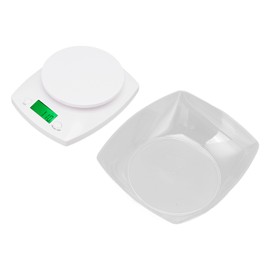 5kg Digital Kitchen Scale G OZ LB Unit Switching Food Scale with Bowl for Measuring Food Weight