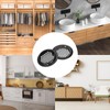 sourcing map 12Pcs Air Vents Circular Soffit Vent 50mm/2" Stainless