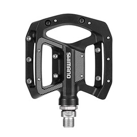 SHIMANO Flat Pedal PD-GR500 Black Mountain Bike, BMX Bike Aluminium 9/16 Inch Pedal