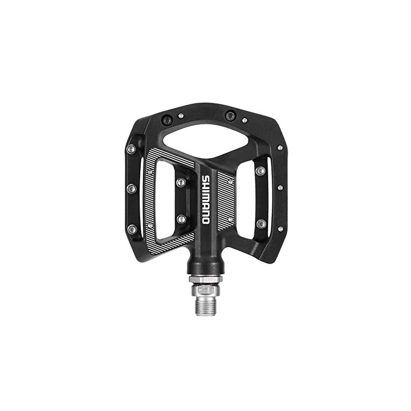 SHIMANO Flat Pedal PD-GR500 Black Mountain Bike, BMX Bike Aluminium