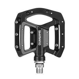 SHIMANO Flat Pedal PD-GR500 Black Mountain Bike, BMX Bike Aluminium 9/16 Inch Pedal