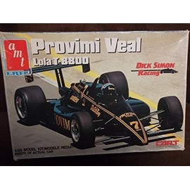#6854 AMT Provimi Beal Lola T-8800 1/25 Scale Plastic Model Kit,Needs Assembly