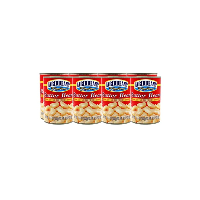 CARIBBEAN RHYTHMS Butter Beans, 8 Count