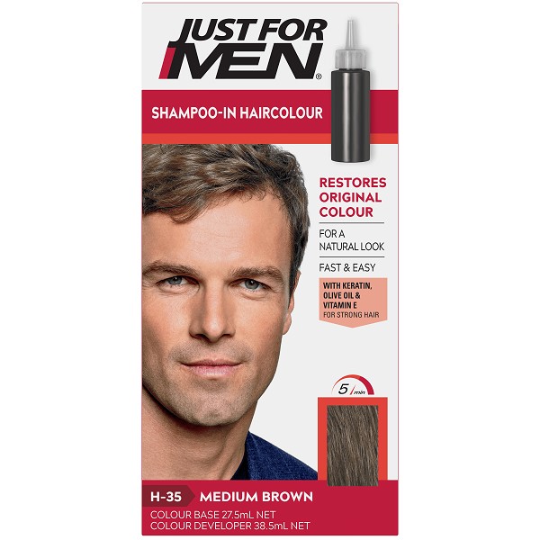 Just For Men SHAMPOO-IN HAIRCOLOUR - Medium Brown