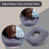 coceyese Ear Piercing Pillow for Side Sleepers with Ear Hole,