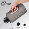 GEMFUL Large Water Bottle with Handle 74oz BPA Free for