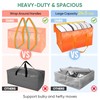 BALEINE 4-Pack Oversized Moving Bags with Reinforced Handles, Heavy-Duty Storage