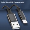 Micro USB Cable Roku Power Cord Replacement 5V 2A Charging