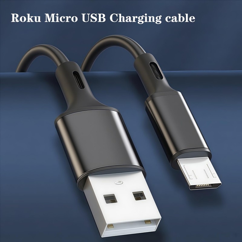 Micro USB Cable Roku Power Cord Replacement 5V 2A Charging
