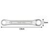 TONE Short Glasses Wrench (Straight) M03-1214 Double Side Width 0.5