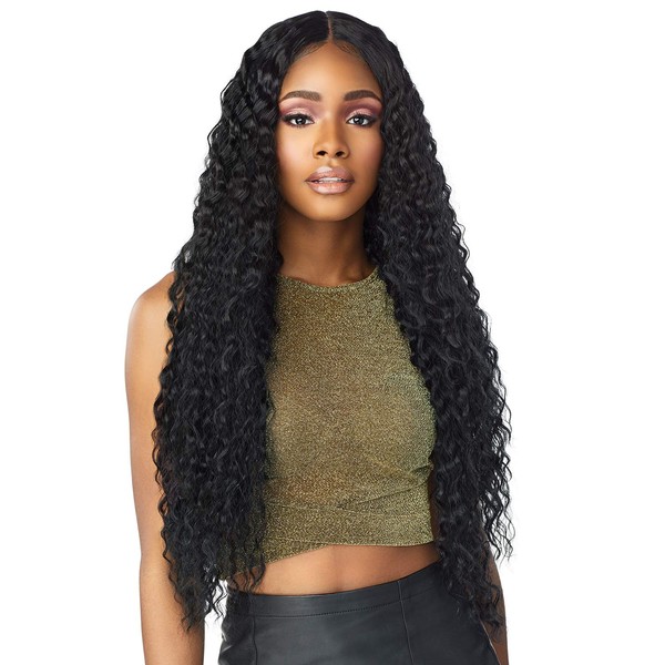 Sensationnel Butta Lace Front Wig - Natural Pre-Plucked Hairline Hand-Tied HD Transparent Lace 5 Inch Deep Part with BabyHair - Unit 3 (T4/HAZEL)