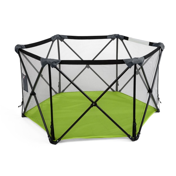 Summer Infant Pop ‘n Play Portable Playard, Green - Lightweight