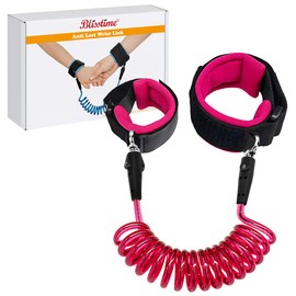Blisstime Anti Lost Wrist Link Safety Wrist Link for Toddlers, Babies & Kids