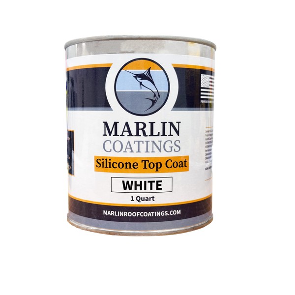 Marlin Coatings 100% Silicone Roof Sealant - Self Leveling -
