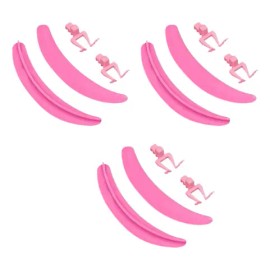 3 Pares Separadores De Extensiones De Pestañas Con Aislador