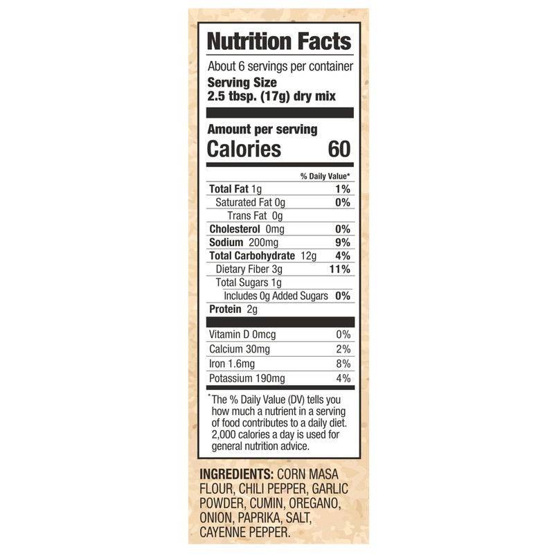 Carroll Shelby's Original Texas Brand Chili Kit 3.65oz Box (Pack