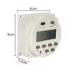SagaSave Programmable Timer Switch, 220V Electric Weekly Digital Timer with