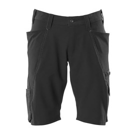 Mascot 18149-511-09 Accelerate Ultimate Stretch Lightweight Shorts, Black, C60 Size