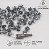 SKIR'CO Pack of 50 Galvanised Roofing Screws 6.3 x 19
