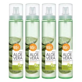 알로에 대용량 미스트 125ml x 4개 Aloe Large Capacity Mist 125ml x 4PCS