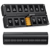 PULIV Weekly Pill Organizer 2 Times a Day with Magnetic