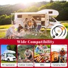 GasSaf 24 inch RV Propane Hose, 1/4" Inverted Camper Propane