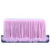 S.T.S.G Table Skirt, Party Cover, Event, Tulle, Fluffy, Decoration, Cute,