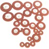 Andoer Saxophone Sax Leather Pads Replacement (for Alto Saxophone)
