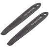 M-Wave Professional Tyre Levers Extra Long Pair On Card, Black,