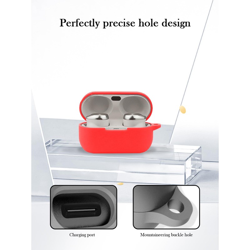 Case for Technics EAH-AZ100 Technics Reference Class Hi-Fi Wireless Earbuds,Soft