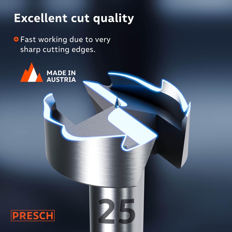 Presch Forstner Drill Bit Ø 25mm - Drill bit for