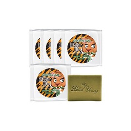 Label Young 피부결점케어/피부진정/문제성피부추천/병풀함유/세안비누 호랑이비누 5개 Skin Flaw Care / Skin Soothing / Recommended for Problematic Skin / Contains Centella Asiatica / Facial Cleanser Tiger Soap Pack of 5