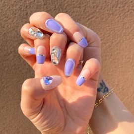 MunNail Purple Holic - Square / MunNail 퍼플홀릭 - 스퀘어