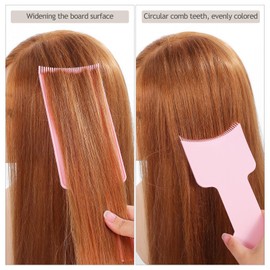 Beavorty 3 Pcs Balayage Boards Hair Coloring Board Highlighting Comb Hair Dye Kit Hair Highlighting Kit Long Board Coloring Set for Home Salon