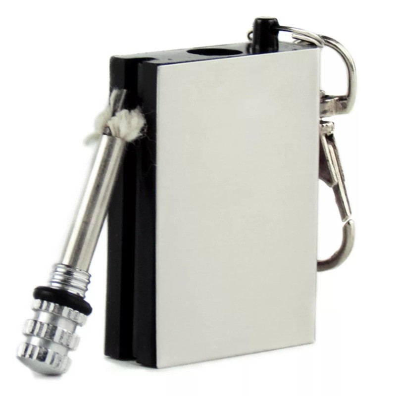 TSY TOOL 100 Pcs Waterproof Permanent Match Lighter Strike To