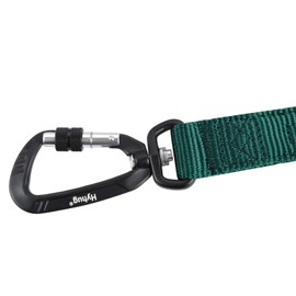 Hyhug Pets 24 Inches Heavy Duty Short Leash with Comfortable Handle and Lightweight Aviation Aluminium Clip Lead- for Large Medium Dogs Daily Walking and Training.