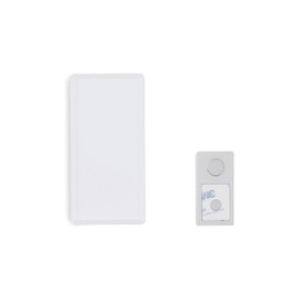 UHOLDZU Extra Strong Ultra Slim Aluminium Remote Holder with Stainless Steel Backplate for Lutron Caseta Pico Controller, Wall Plate for Caseta Wireless Dimmer Switch & Smart Fan (White)