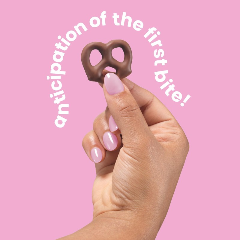 UNREAL Milk Chocolate Covered Pretzels, 3.5 OZ