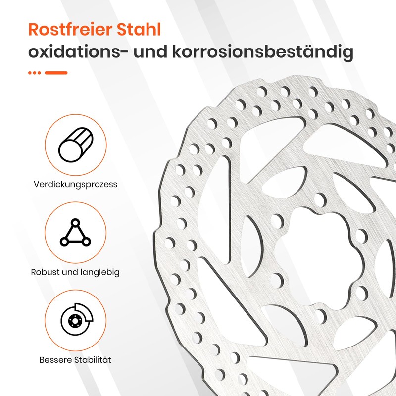 D8L 140 mm, 2 pieces scooter brake discs with 12
