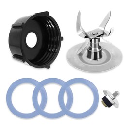 Hicello 6PCS Blender Accessories, Replacement Parts Compatible with Oster Osterizer Blender Blades, Juicer Accessories with Bottom Cap 3 Rubber O Ring Seal Gasket Coupling Stud Slinger Pin Kit