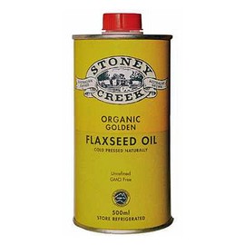Stoney Creek Organic Golden Flaxseed Oil 500ml