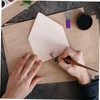 DOITOOL 10pcs DIY Engraved Seal Stamp Making Tool Round Ink