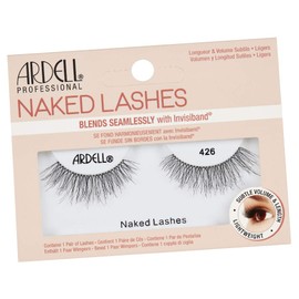 ARDELL Naked Lashes Real Hair Eyelashes 426 - 1 Pair of False Eyelashes Natural Real Hair Vegan Reusable Natural Fake Lashes for Gluing