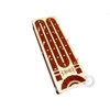 House of Cribbage - Continuous Cribbage Board/Box Inlaid in Bloodwood/Maple