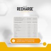Be Better RECHARGE, Electrolitos En Polvo 60 Porciones, Sabor Naranja,
