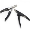 Healvian 2pcs False Nail Clipper Premium Nail Tip Trimmer Ergonomic